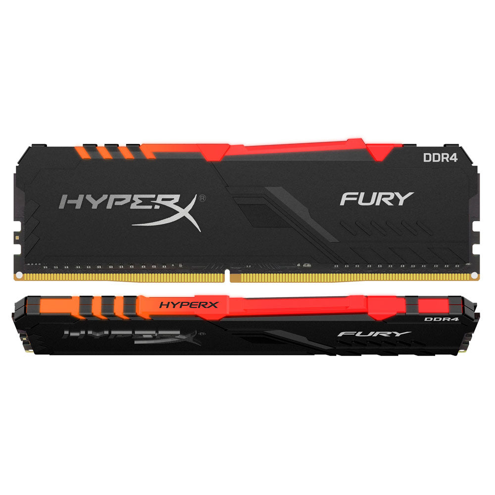 Memoria Ram Gamer 32gb Hyperx Fury Black Rgb Ddr4 3600 Cl18
