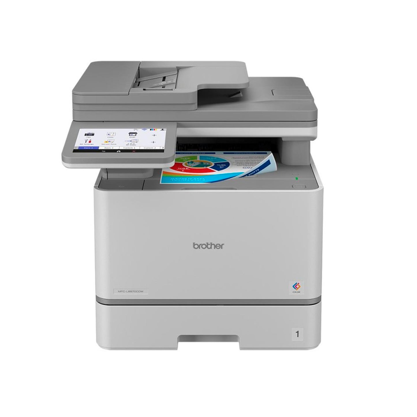 Impresora multifunción Brother laser printer MFCL89 Color