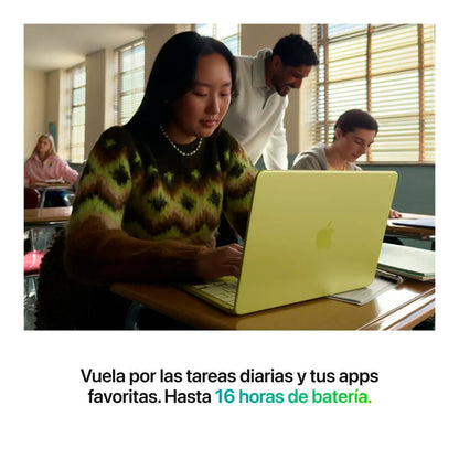 Portátil Apple MacBook Neo A18 Pro 8GB 256GB Retina 13 - Citrus