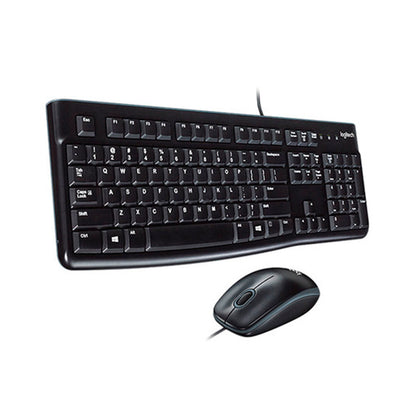 Logitech Mk120 Combo Teclado Y Mouse Usb Plug And Play Ñ