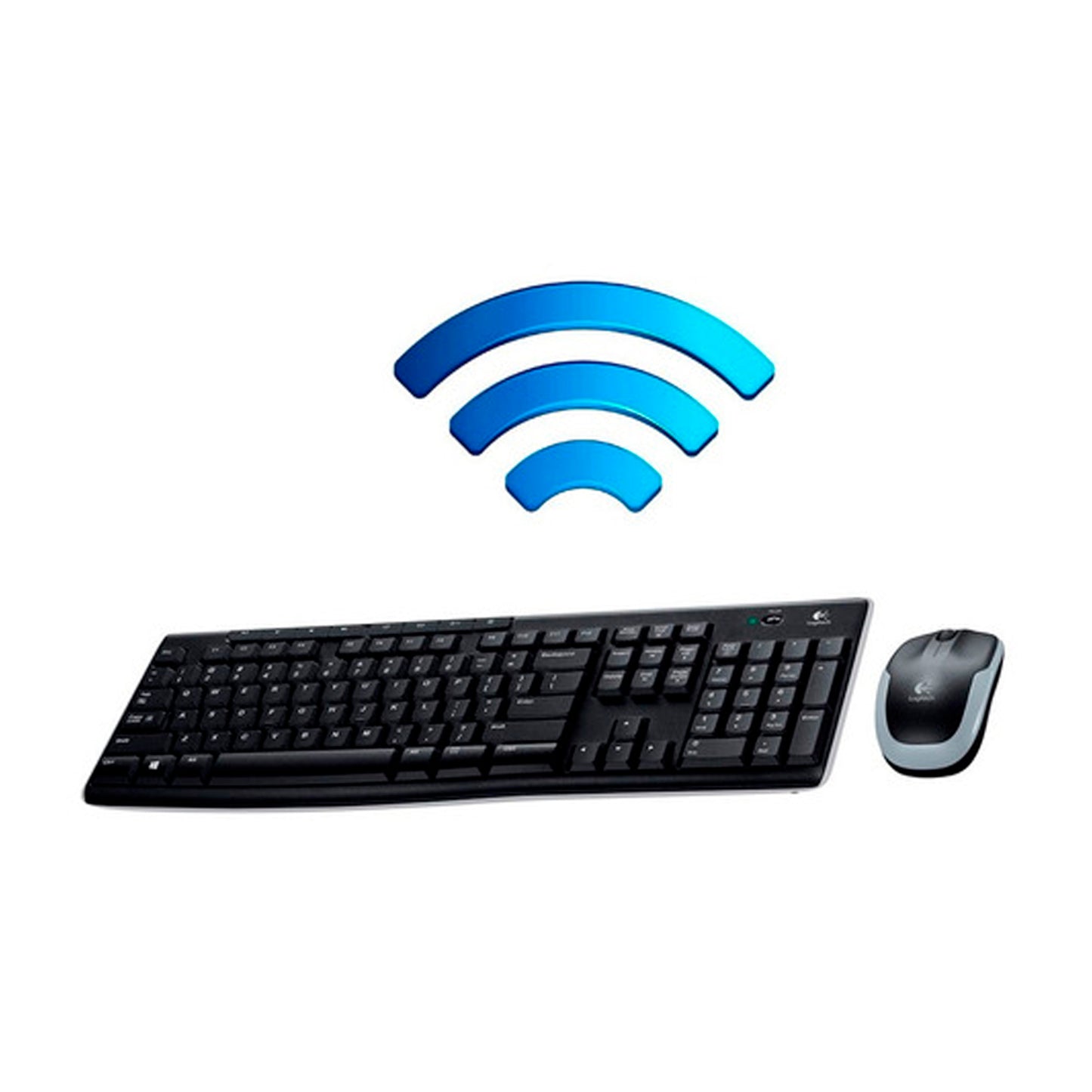 Combo Logitech Mk270 Mouse Y Teclado Inalambrico