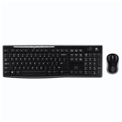 Combo Logitech Mk270 Mouse Y Teclado Inalambrico