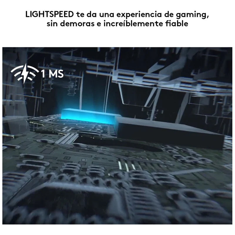 Mouse Gamer Logitech G305 Lightspeed Inalámbrico - Blanco