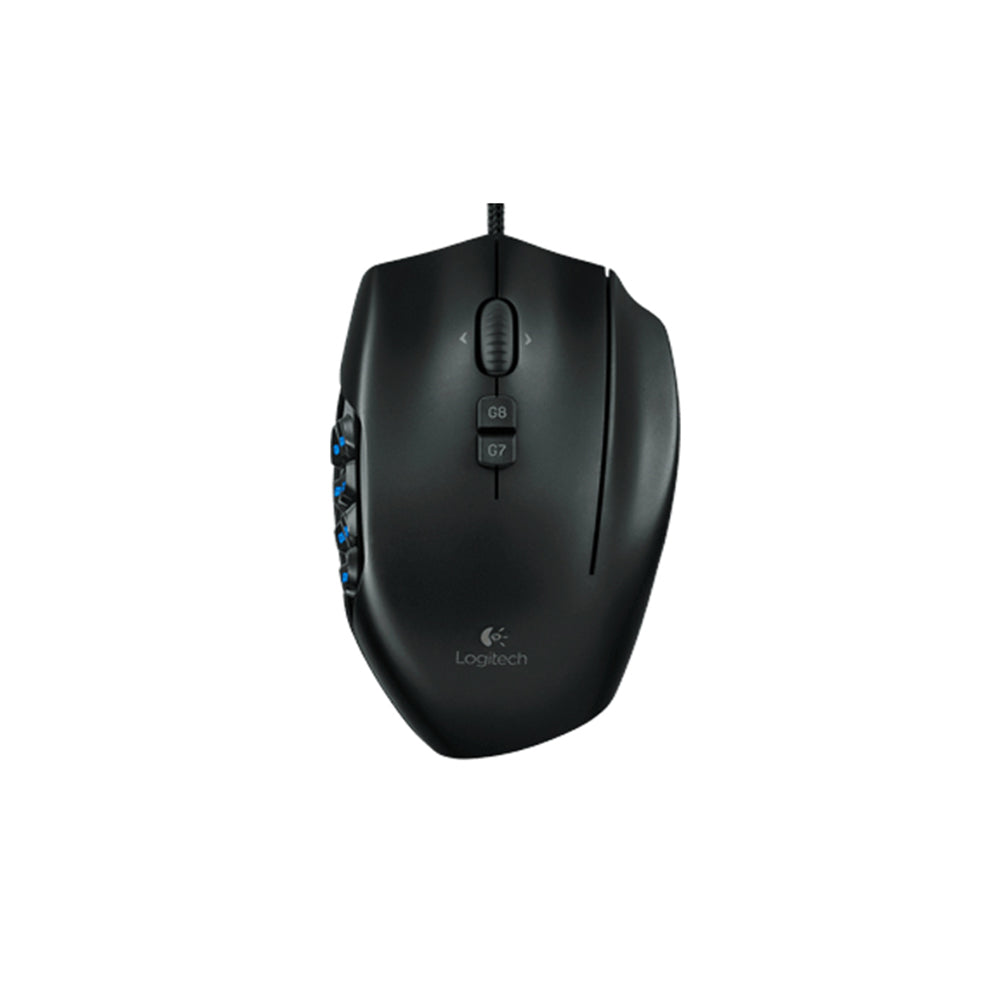 Mouse Gamer Logitech G600 20 botones Negro