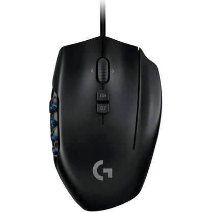 Mouse Gamer Logitech G600 20 botones Negro