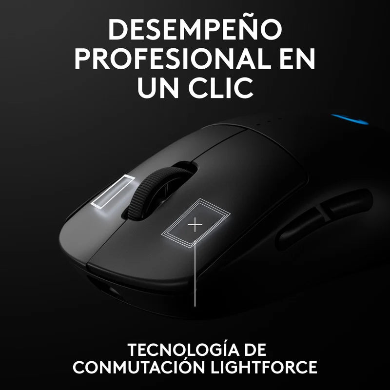 Mouse Gaming Inalámbrico Logitech G Pro 2 LIGHTFORCE Negro
