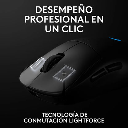 Mouse Gaming Inalámbrico Logitech G Pro 2 LIGHTFORCE Negro
