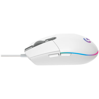 Mouse De Juego Logitech G Series Lightsync G203 Blanco