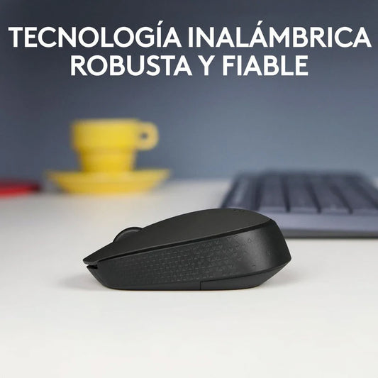 Mouse Inalámbrico Logitech M170 Usb Incluye Baterias Negro