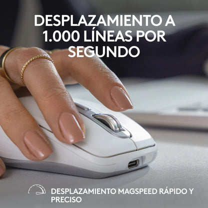 Mouse inalámbrico Logitech MX ANYWHERE 3S Recargable Gris