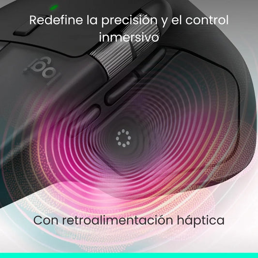 Mouse Logitech MX Master 4 Inalámbrico Bluetooth - Grafito