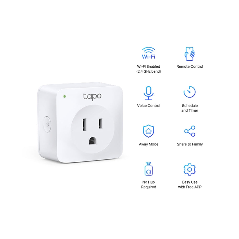 Enchufe Inteligente Tapo P100 Wifi Smart Plug 1 Und Tp-link