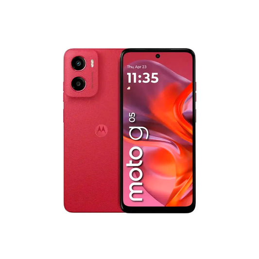 Celular Moto G05 4GB 128GB - Rojo