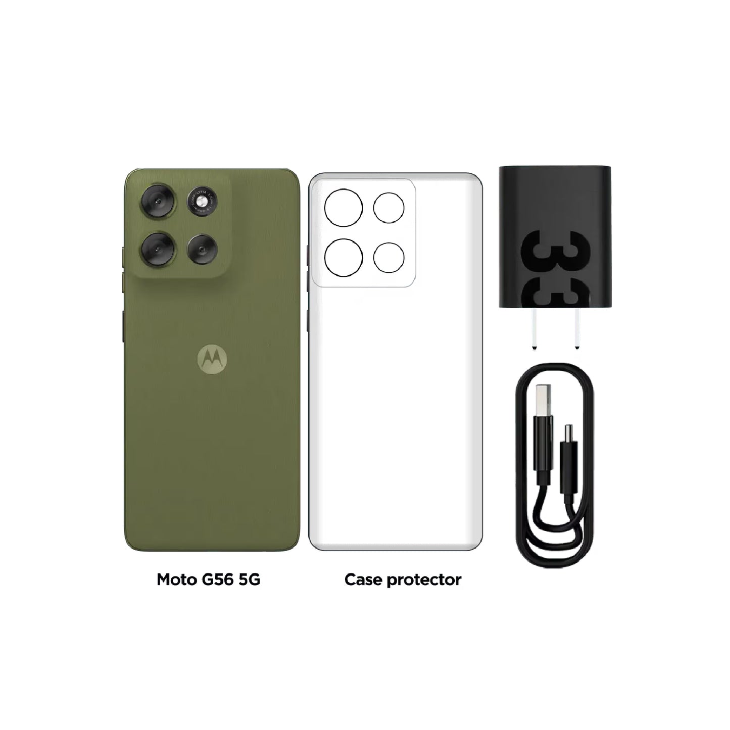 Celular Motorola Moto G56 5G 8GB 256GB - Verde