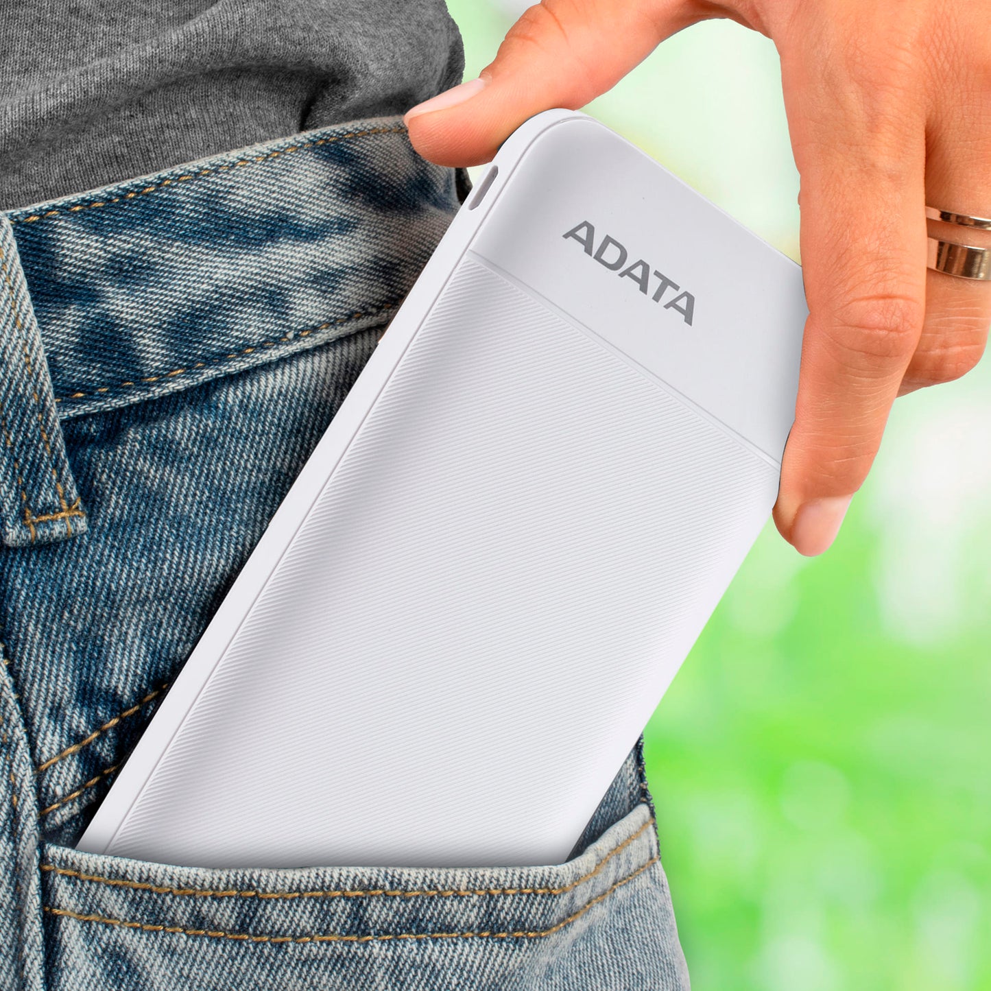 Power Bank Adata 10000 Mah C100 Multi Carga – Blanco