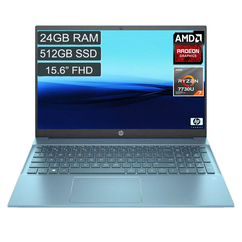 Portátil Hp Pavilion Eh3003la Ryzen7 7730u 24gb 512gb 15 Fhd