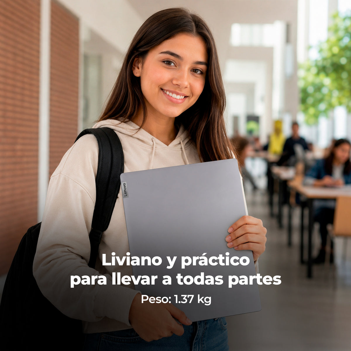 Portatil Lenovo V14 G5 Intel Core 5 210H 8GB 512GB 14" FHD