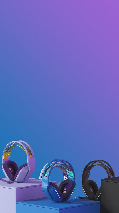 Logitech G733 Diadema Gamer Inalámbrica Rgb Usb Azul