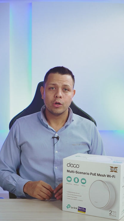 Deco X50 Poe (2-pack) Mesh Sistema Wi-fi Banda Dual Tp-link