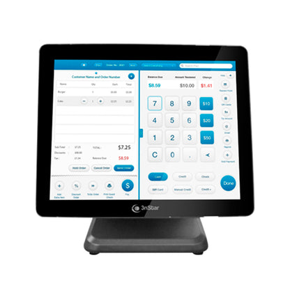 Sistema POS All in One 3NSTAR PTE0120-8-240 J6412