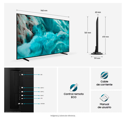 Televisor Smart TV Samsung QLED 43 4K + Ups Apc Bvx700lu-lm