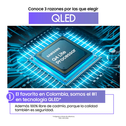 Televisor Samsung 75" Smart TV QLED Q6F 4K