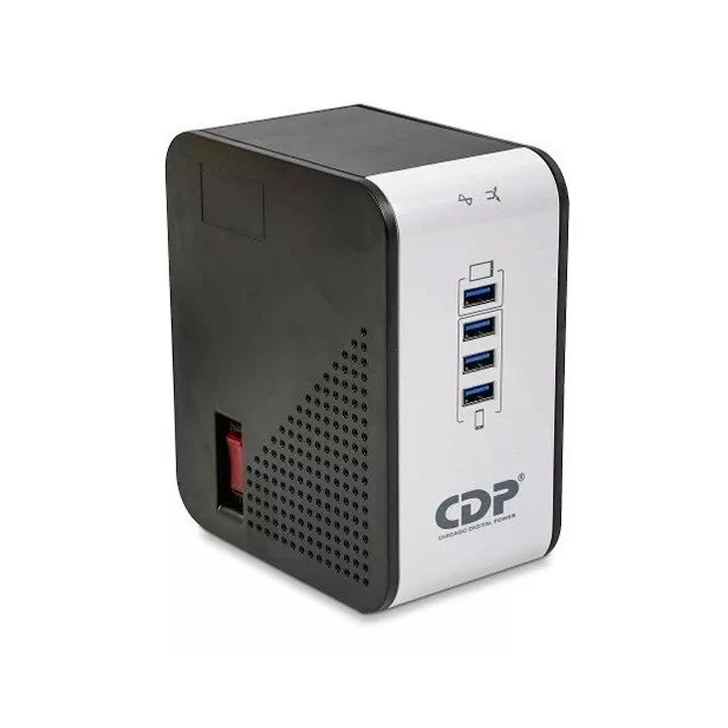 Regulador De Voltaje CDP R2CU-AVR 1000VA 8 Tomas / 4 Usb