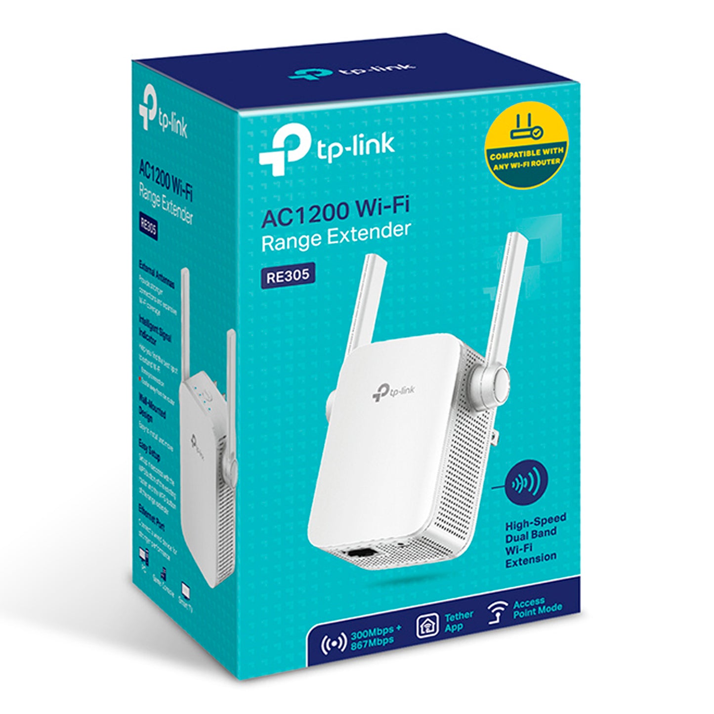 Extensor de Rango TP-Link RE305 Wi-Fi AC1200
