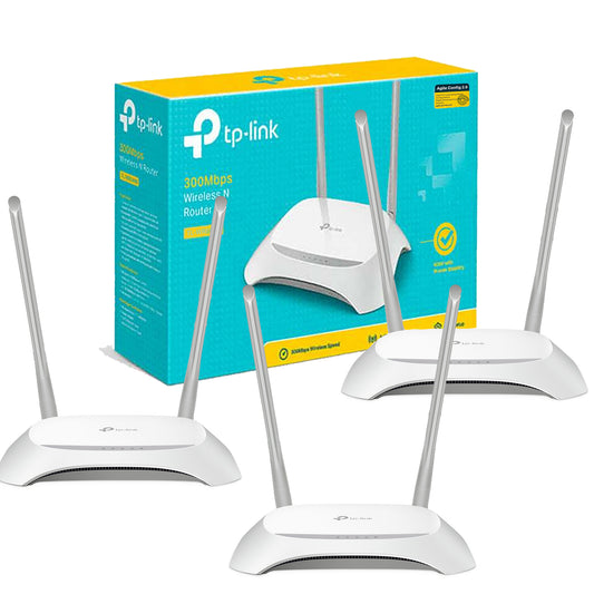Router Tp-link Tl-wr850n 300mbps Inalambrico 3 X Unidades
