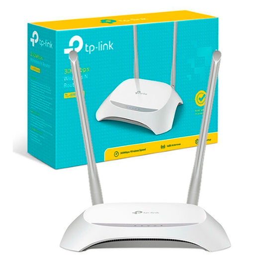 Tp-link Tl-wr850n Router 300mbps Inalámbrico 2 Antenas 5 Dbi