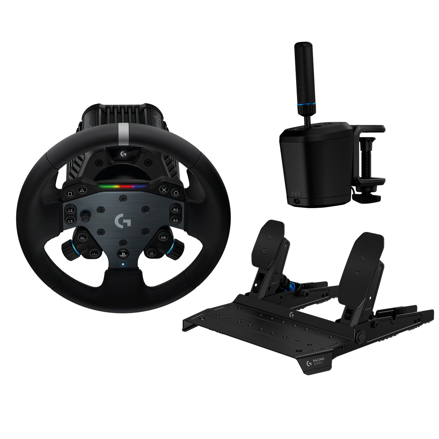 Timon, pedales y palanca Logitech RS50 System Pc PS Xbox