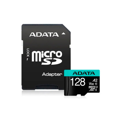 Memoria Microsd Adata 128gb Premier Pro V30s Adaptador Sd
