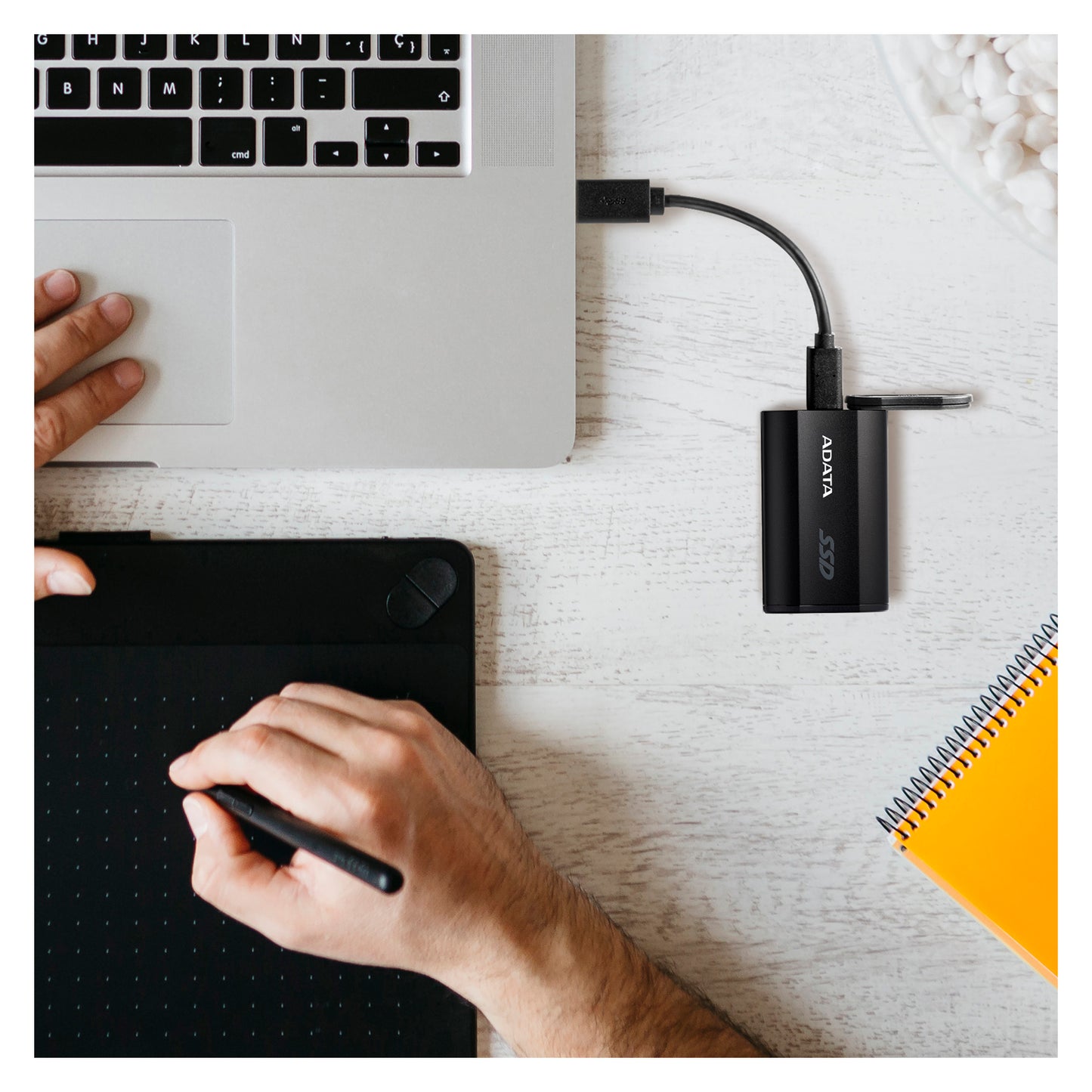 Disco Duro Externo Adata SD810 SSD 500GB USB-C