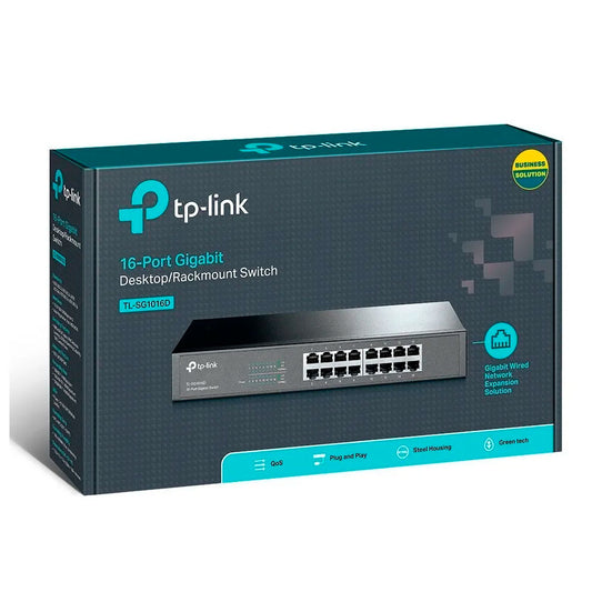 Tp-link Tl-sg1016d Switch Escritorio/rack 16 Puertos Gigabit