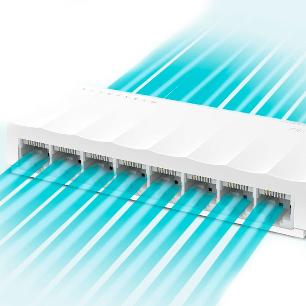 Switch De Escritorio 8 Puertos 10/100 Ls1008 Tp-link