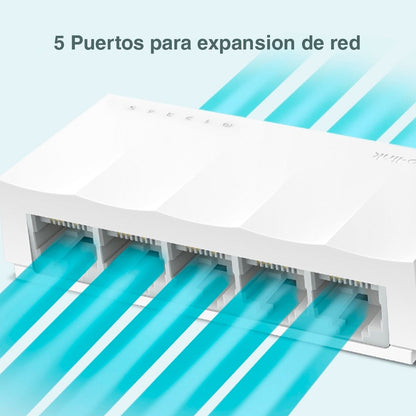 Switch De Escritorio De 5 Puertos 10/100 Ls1005 Tp-link