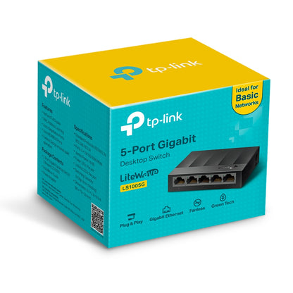 Switch De Escritorio Gigabit 5 Puertos Ls1005g Tp-link