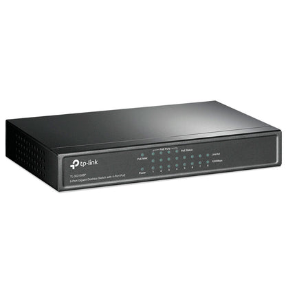 Switch Poe Tp-link Tl-sg1008p 8 Puertos Gigabit 55w