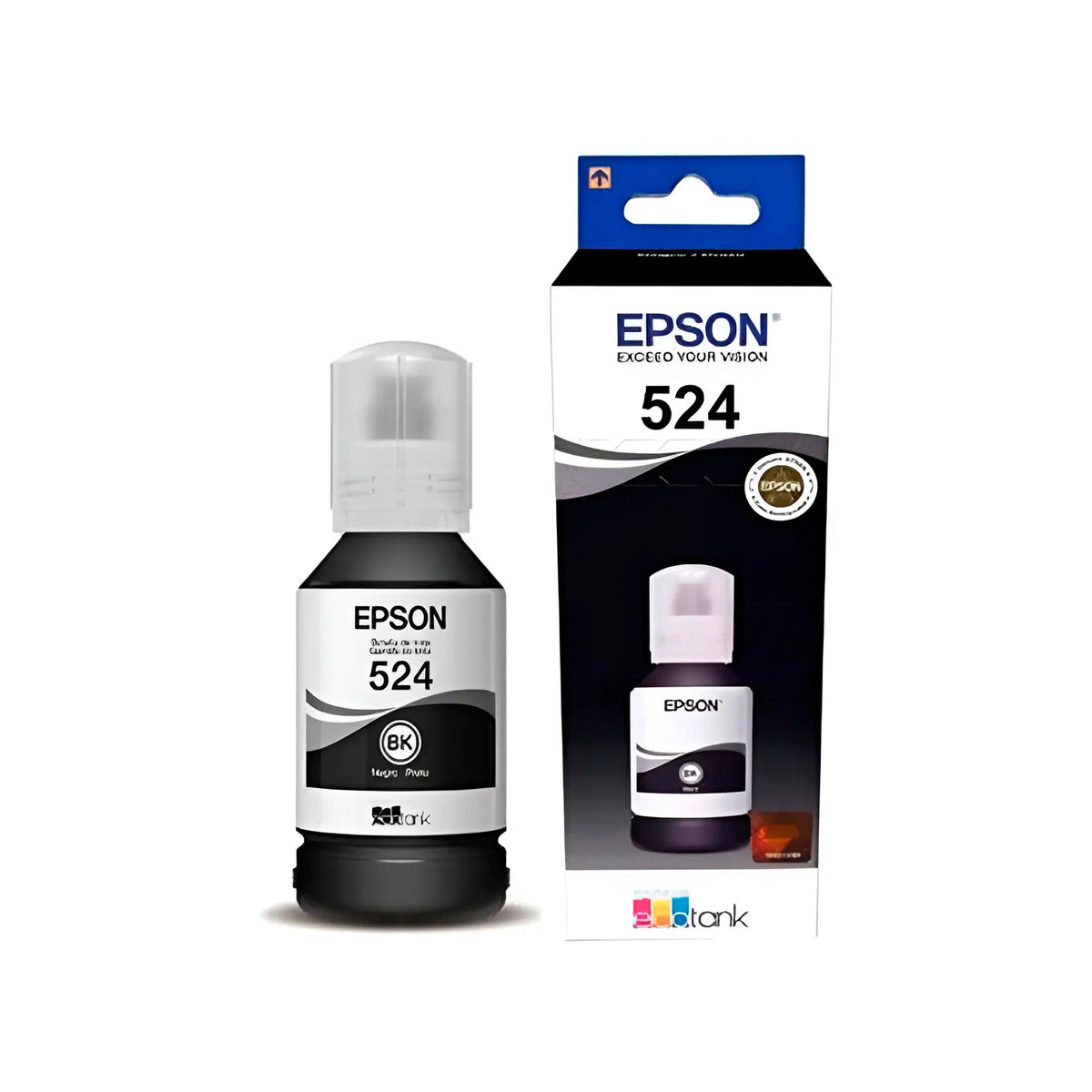 Botella de Tinta Epson T524 EcoTank Negro