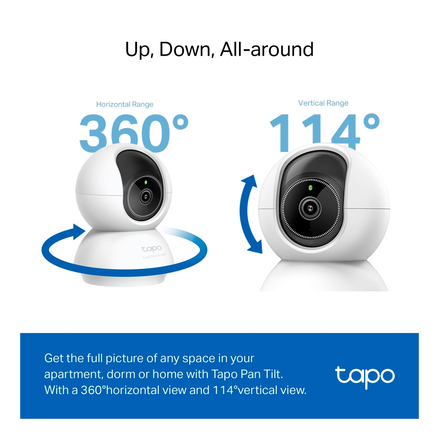 Cámara De Seguridad Tp-link Tapo C230 Wifi 360° 3K 5MP