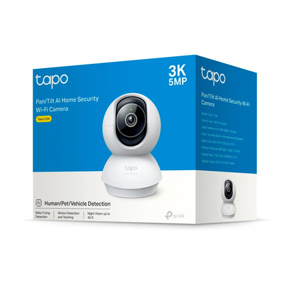 Cámara De Seguridad Tp-link Tapo C230 Wifi 360° 3K 5MP