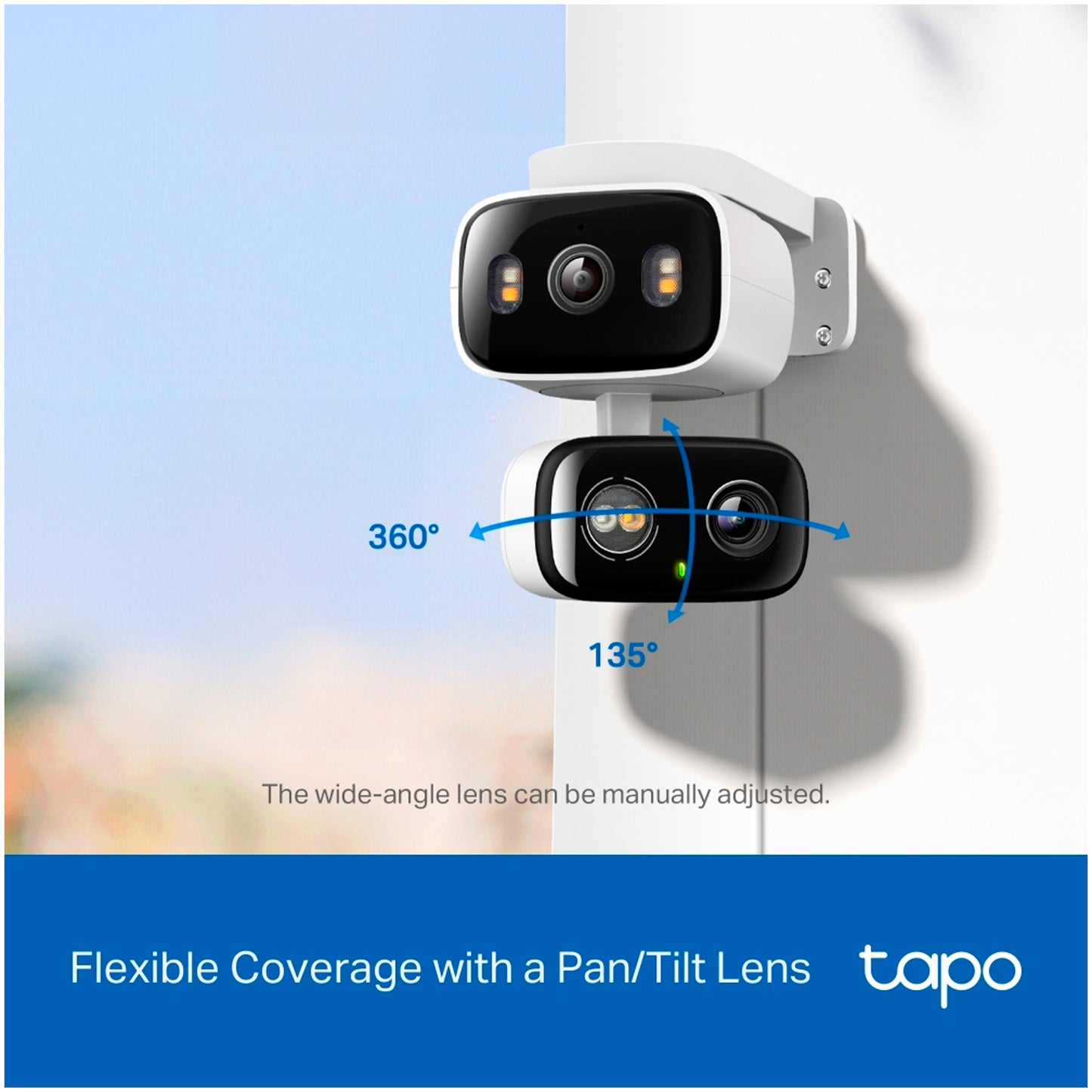 Cámara de seguridad TP-Link Tapo C246D Doble lente