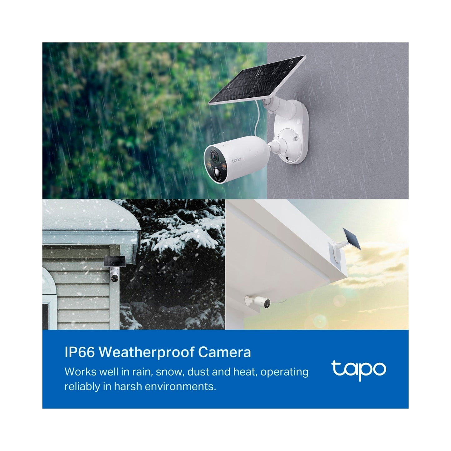 Kit Cámara Wi-fi Tp-link Tapo C425 2k Batería Panel Solar