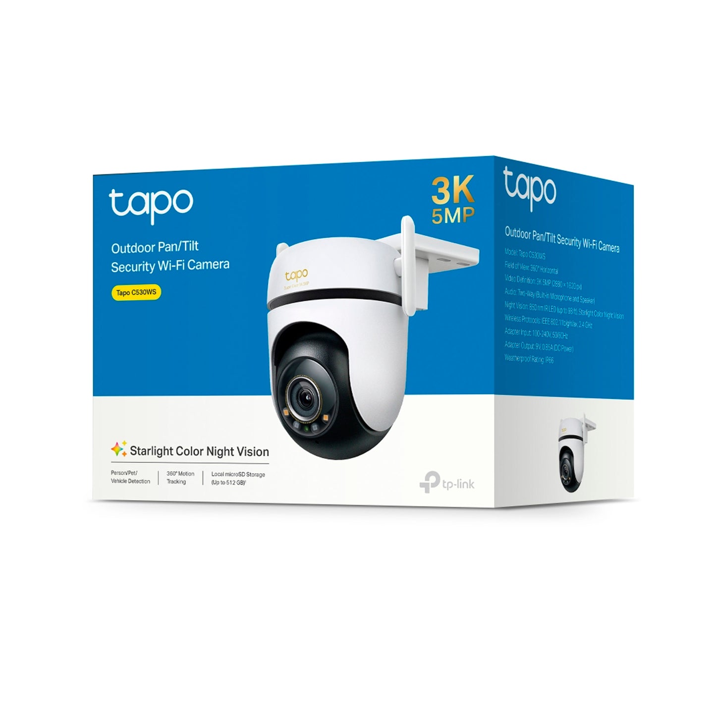 Cámara de Seguridad Tp-link Tapo C530WS 3K 5MP