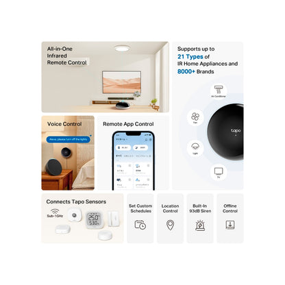Controlador de Infrarrojos Inteligente Tp-Link Tapo H110