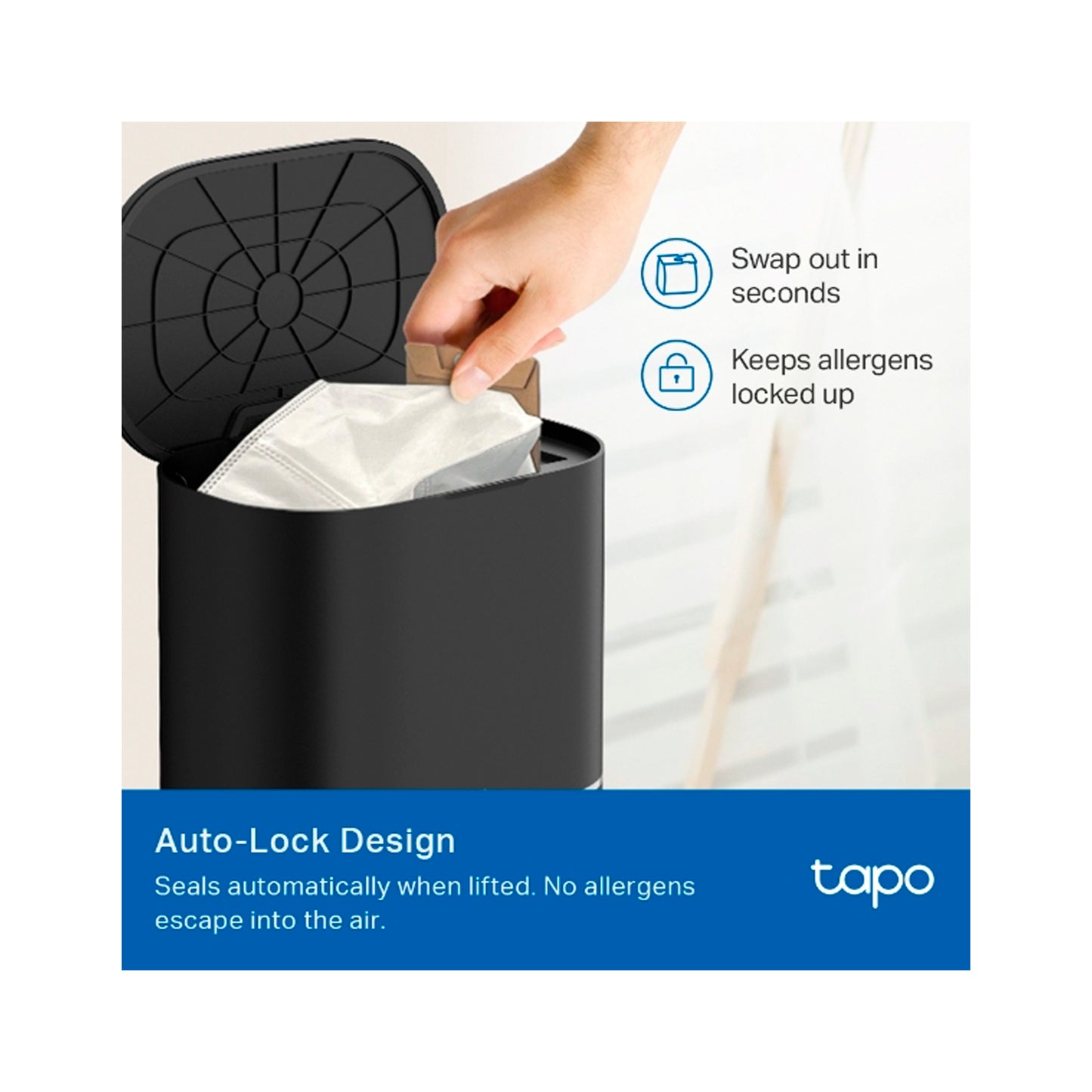 Bolsa de Polvo Desechable de Autovaciado Tapo x 5 unidades