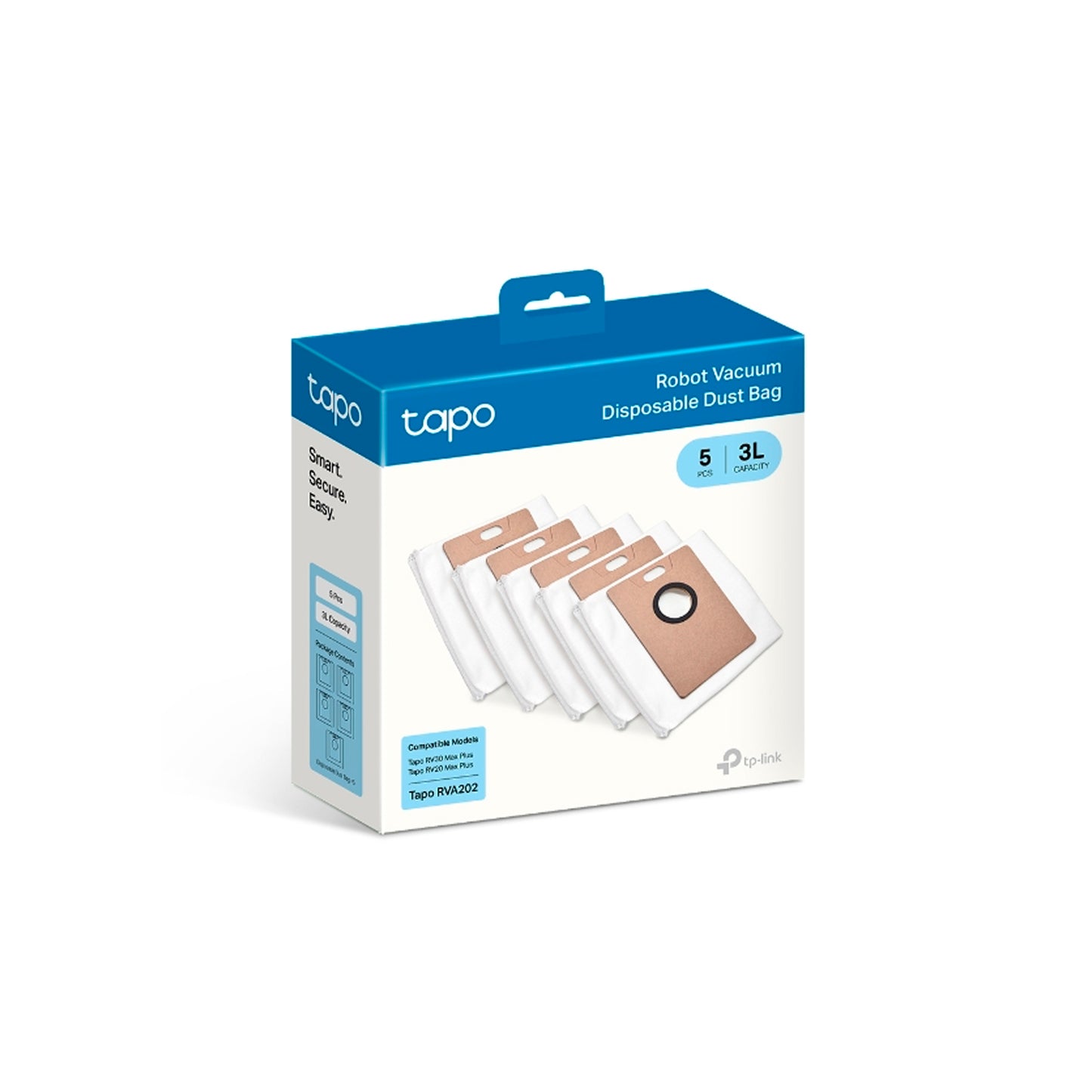 Bolsa de Polvo Desechable de Autovaciado Tapo x 5 unidades