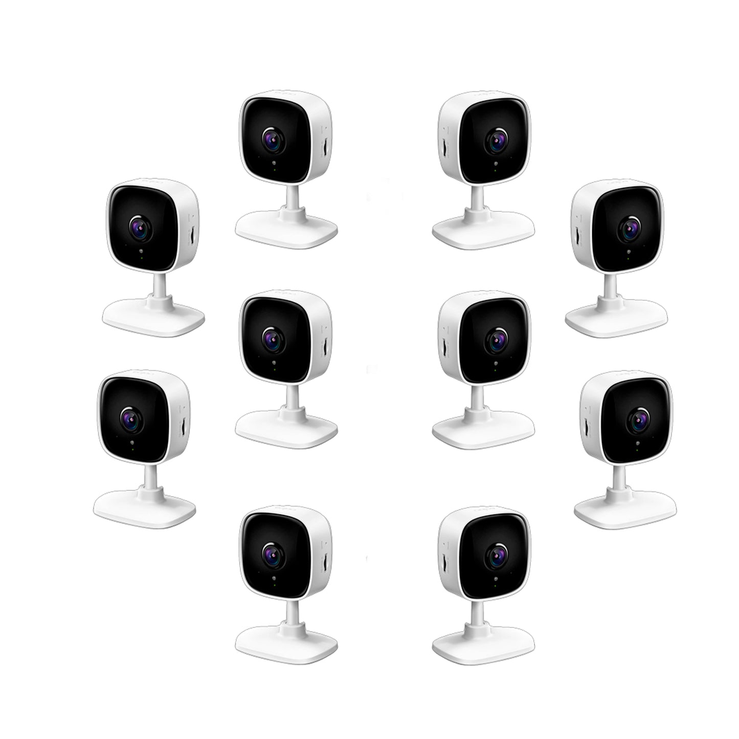 Tapo C100 Cámara De Seguridad Wi-fi Audio Fhd X10 Unidades