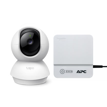 Cámara de seguridad Tapo C200 Tp-link + Mini Back-UPS APC