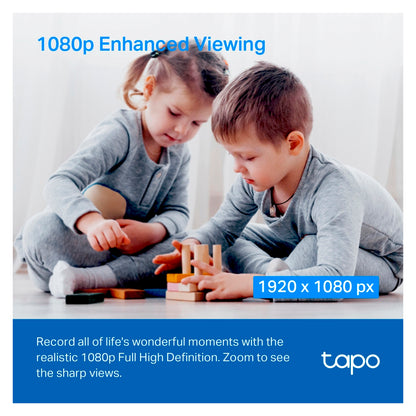 Cámara De Seguridad Tp-link TC70 Wifi 360° FHD x 3 Unidades